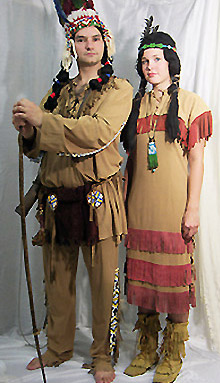 Indianer Paar