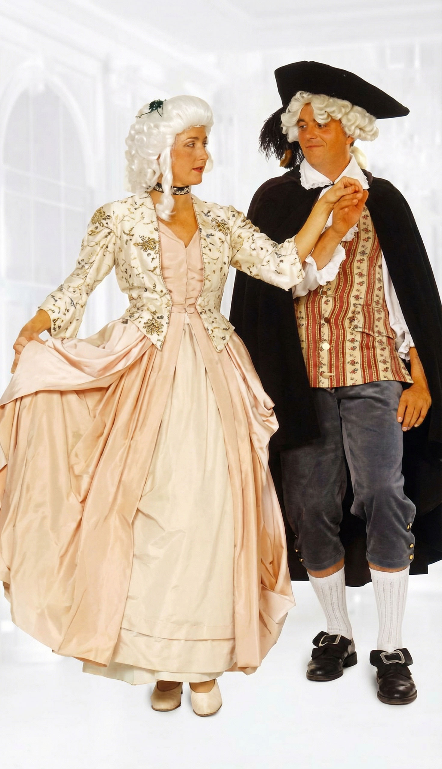 Venezianisches Tanzpaar