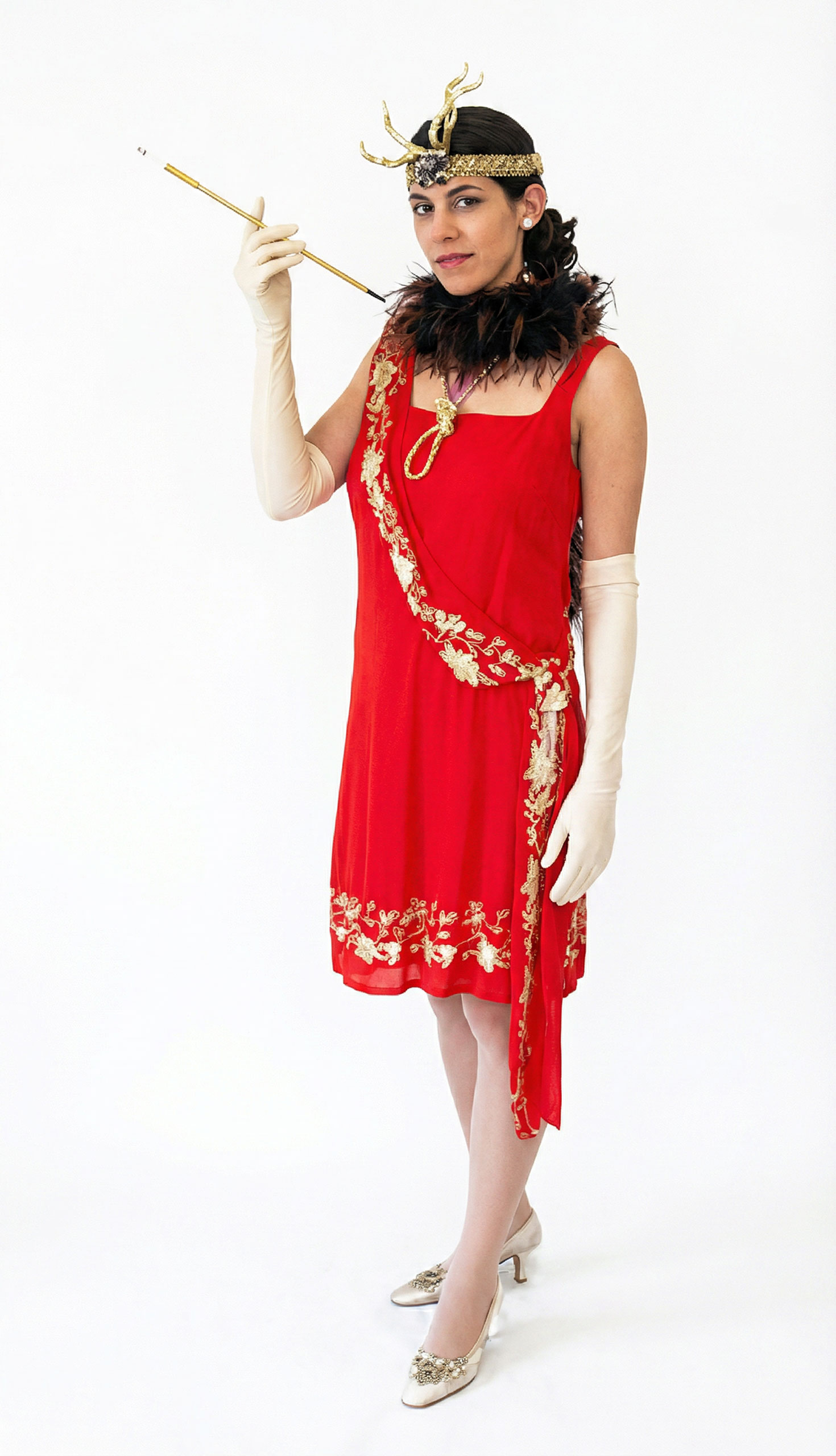 Red Gatsby Lady
