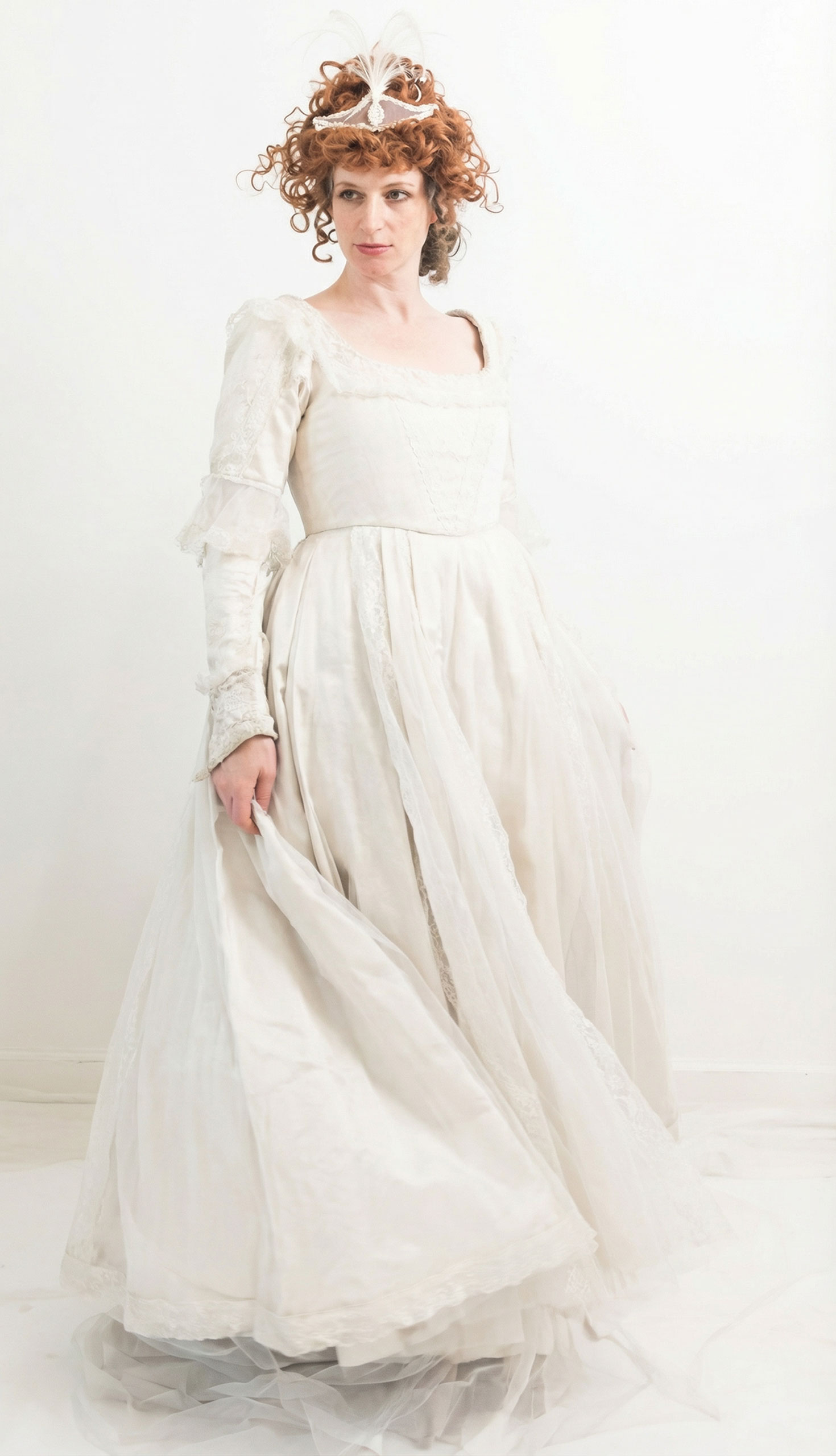Rokoko in Weiss